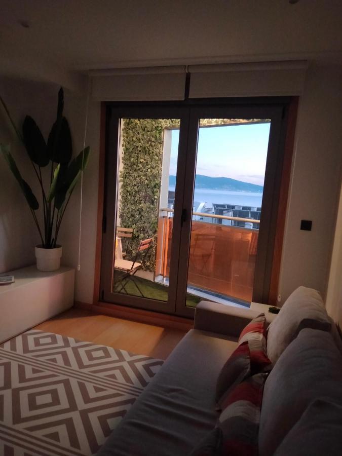 Apartamento Sanxenxo Carles Deluxe Ocean View Exteriör bild
