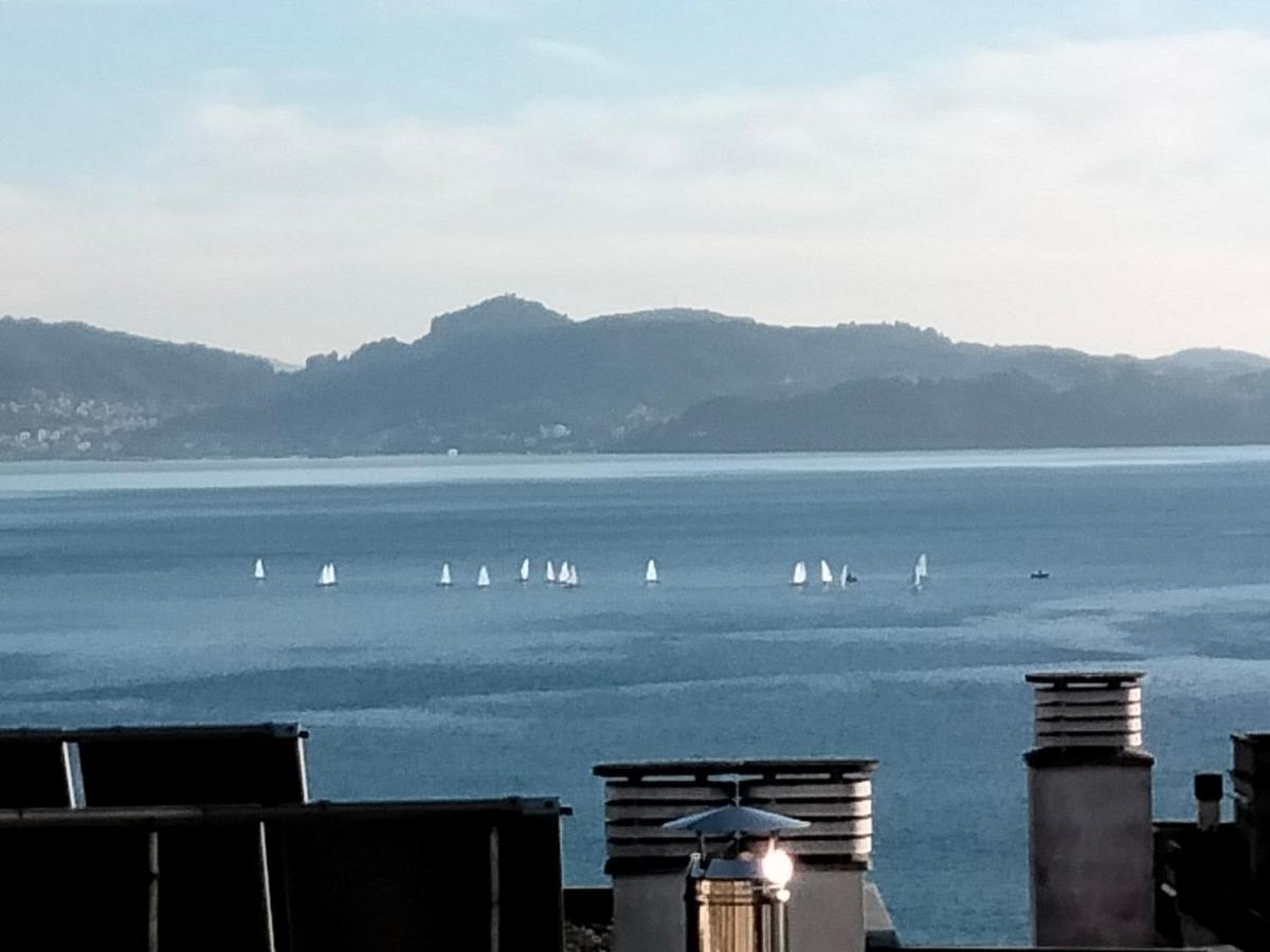 Apartamento Sanxenxo Carles Deluxe Ocean View Exteriör bild