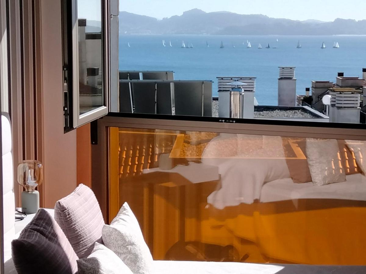 Apartamento Sanxenxo Carles Deluxe Ocean View Exteriör bild