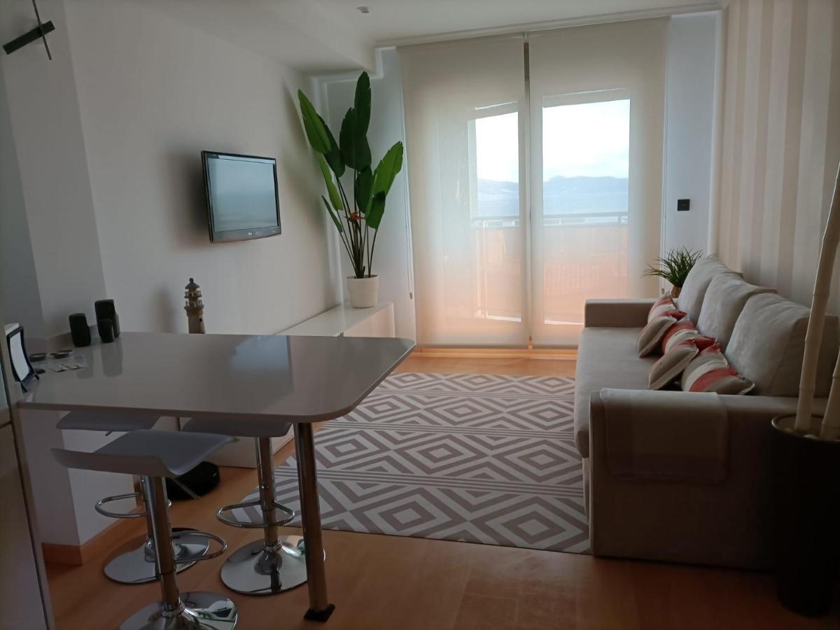 Apartamento Sanxenxo Carles Deluxe Ocean View Exteriör bild